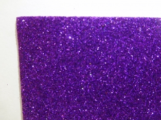 Glitter Fly Foam 2 mm Purple